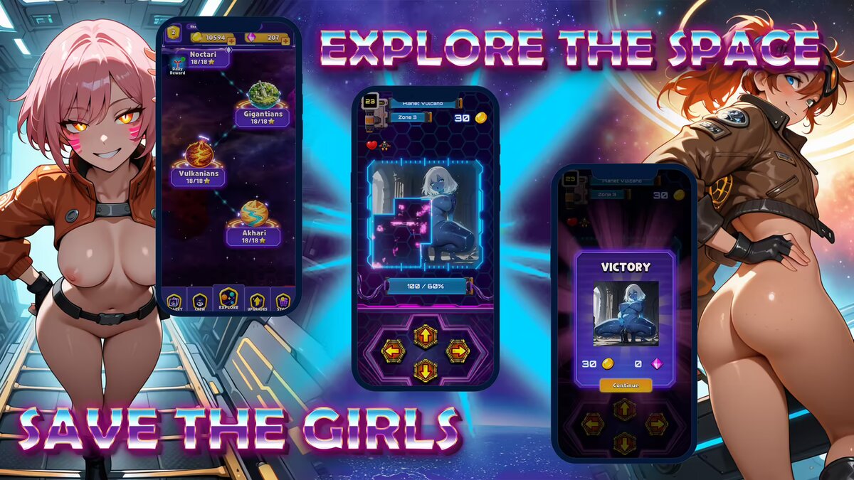 Space Sexplorers screenshot 1